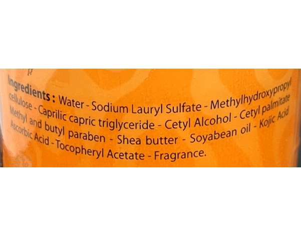 LAIT CORPS BEAUTE ECLAIRCISSANT
