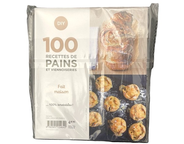LIVRE 100 RECETTES  DE PAIN