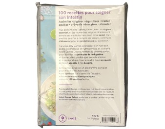 LIVRE 100 RECETTES POUR SOIGNER SON INTESTIN