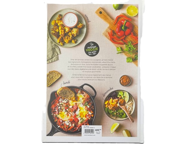LIVRE JE MANGE VEGGIE CE SOIR