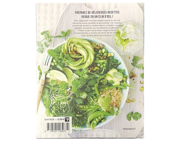 LIVRE VEGGIE PETITS PLATS EN 30 MINUTES