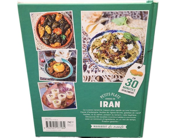 LIVRE PETITS PLATS COMME EN IRAN