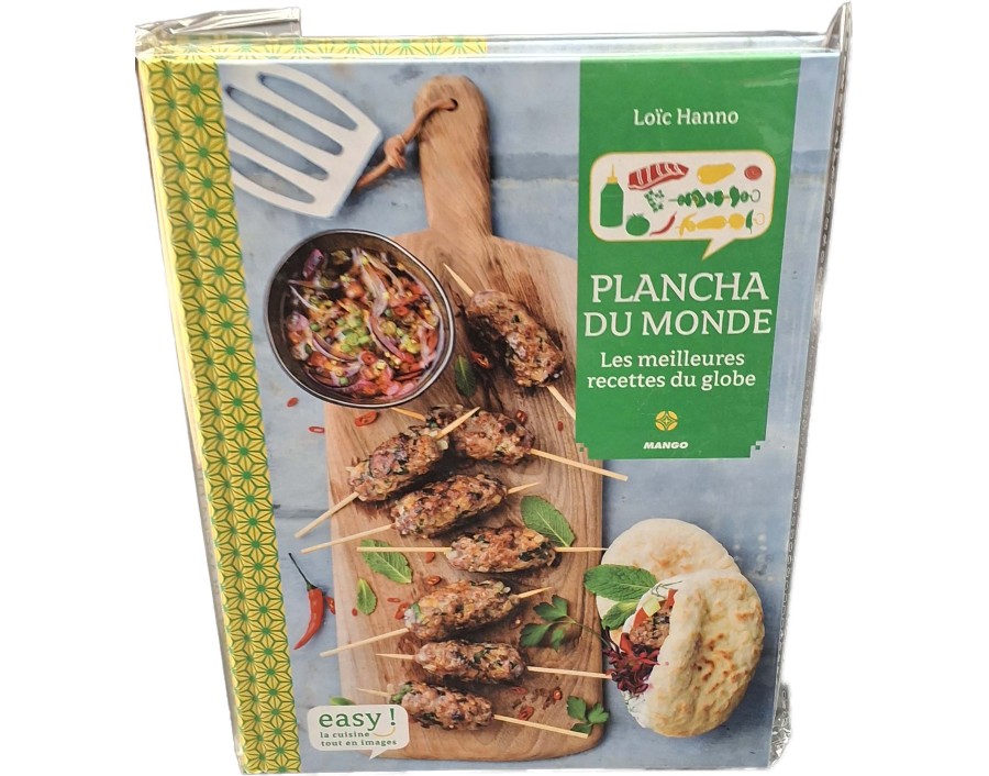 LIVRE PLANCHA DU MONDE LES MEILLEURES RECETTES DU GLOBE