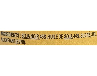 PATE DE HARICOT NOIR