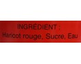 PATE DE HARICOT ROUGE SUCREE