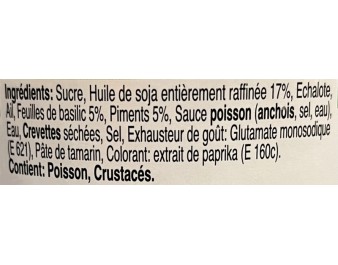 PATE DE PIMENT AUX CREVETTES PRIKPAO ET BASILIC