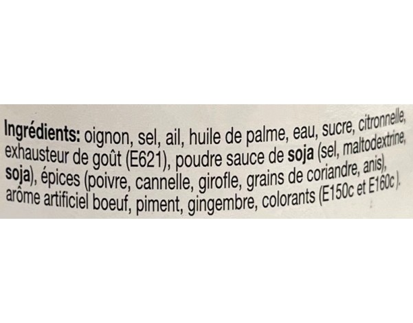 PATE INS. AROME BOEUF