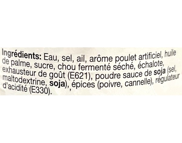 PATE INS. AROME POULET