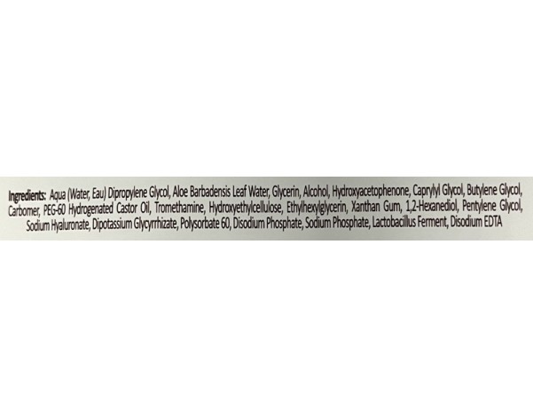 MASQUE EN TISSU RAFRAICHISSANT EST ENRICHI EN ALOE VERA