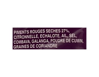 PATE DE CURRY PANANG