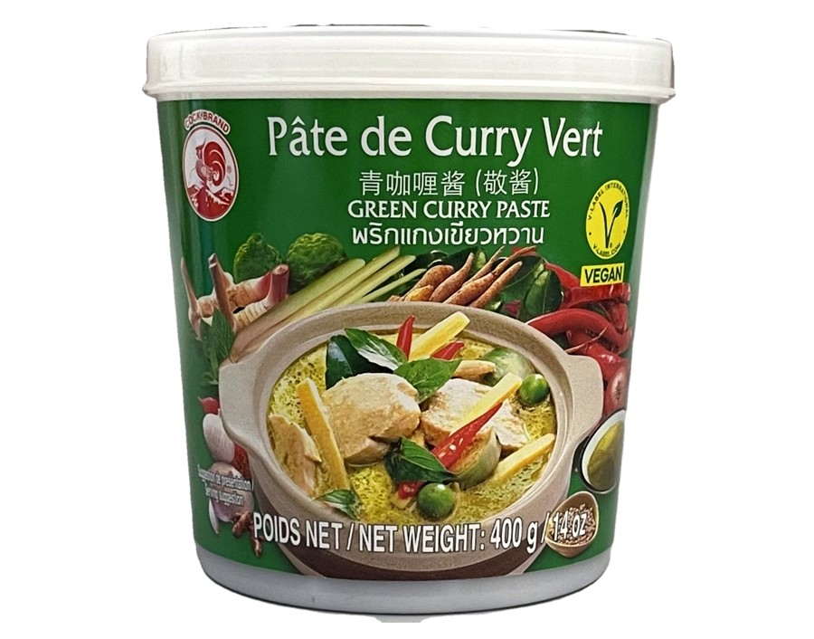 PATE DE CURRY VERT