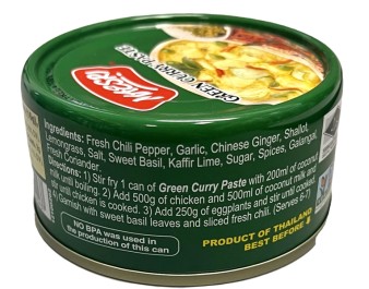 PATE DE CURRY VERT