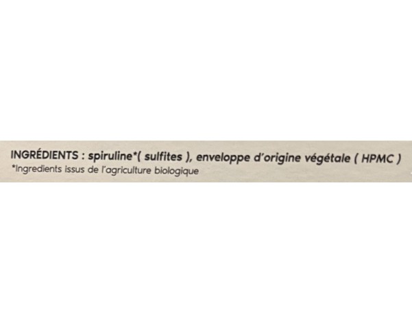 SPIRULINE BIO