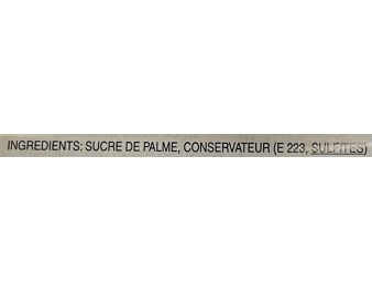 SUCRE DE PALMIER