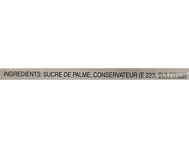 SUCRE DE PALMIER