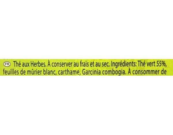 TISANE AUX HERBES AMAIGRISSANTE