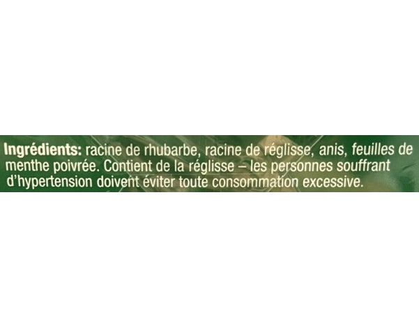 TISANE AUX PLANTES NATURELLES 20 P.