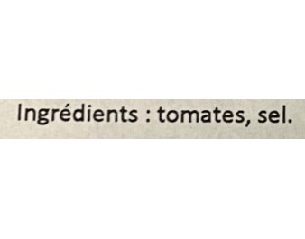TOMATE SECHEE