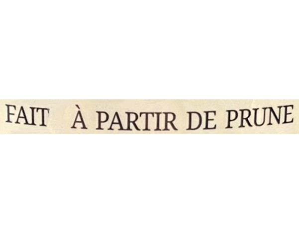 VIN DE PRUNE 12° OSMANTHE