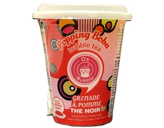 BOISSON THE NOIR GRENADE POMME POPPING BOBA