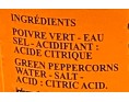 POIVRE VERT EN SAUMURE