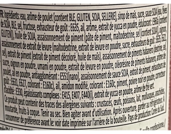 SAUCE DE PIMENT EXTRA FORTE BULDAK