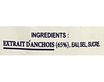 SAUCE DE POISSON