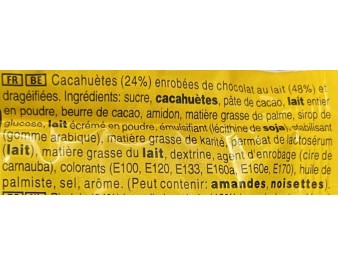 CHOCOLAT M & M’S PEANUT