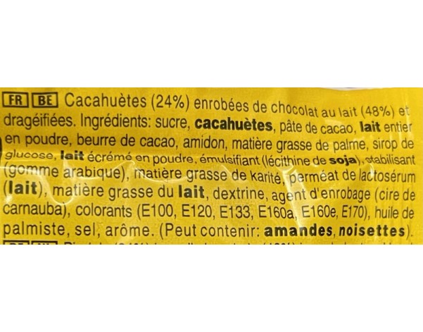 CHOCOLAT M & M’S PEANUT