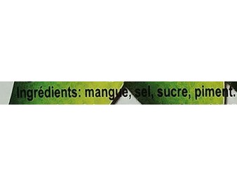 MANGUE SUCREE PIMENTEE
