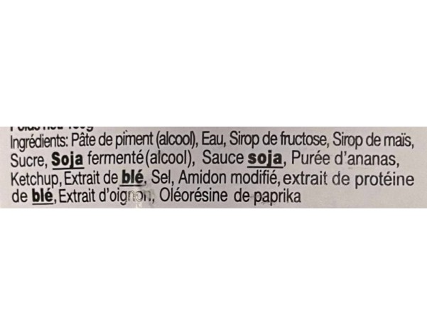 SAUCE TOPPOKI DOUCE