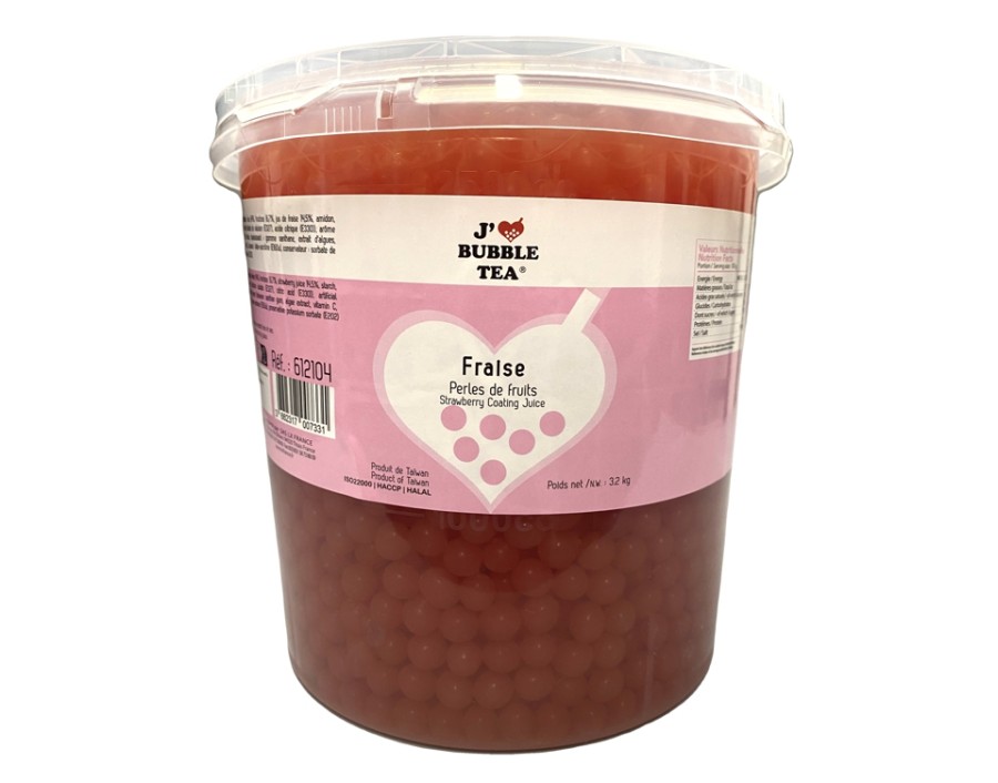PERLE DE FRUIT FRAISE BUBBLE TEA