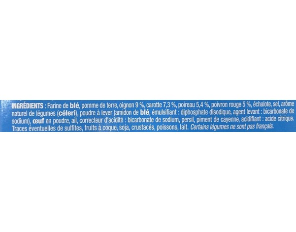 PREPARATION POUR ACRAS DE LEGUMES