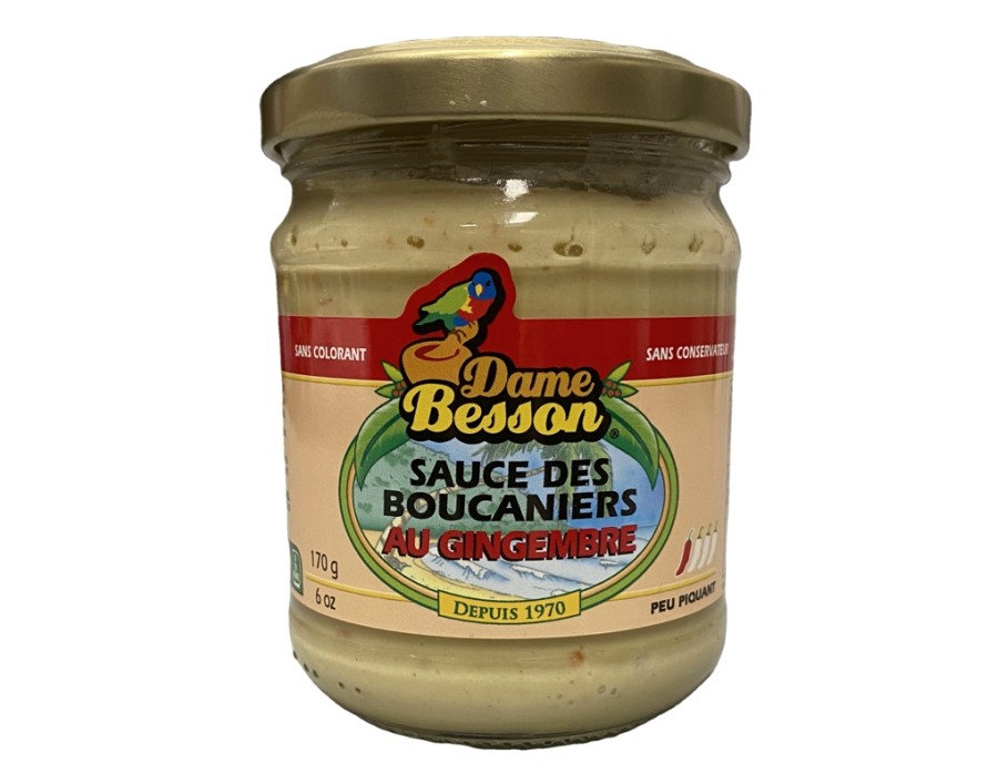 SAUCE DES BOUCANIERS AU GINGEMBRE