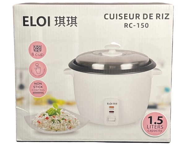 AUTO-CUISEUR DE RIZ 1,5 L RC-150