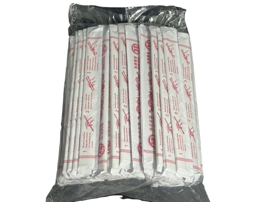 BAGUETTE EN BAMBOU 23 CM AVEC ENVELOPPE BLANCHE 100 P.