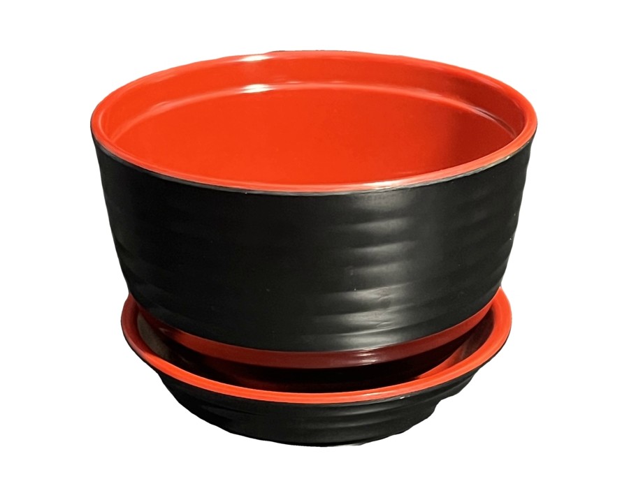BOL EN MELAMINE 9.30 CM ET COUVERCLE 120