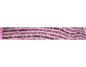 BONBON BISOUS FRAISE HALAL