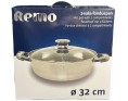 CASSEROLE INOX 2 COMPARTIMENTS 32 CM