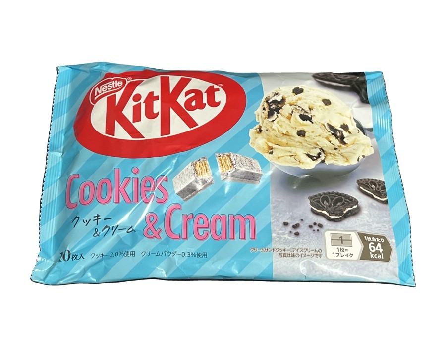 CHOCOLAT KIT KAT COOKIES & CREAM MINI 10 P.