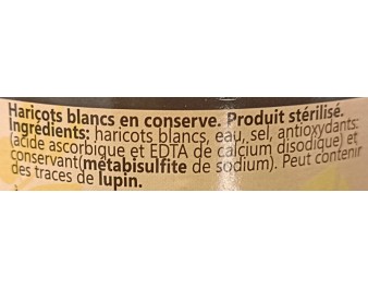 HARICOT BLANC NATURE