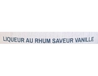 LIQUEUR AU RHUM VANILLE 18°