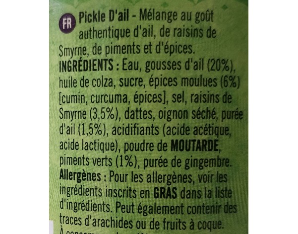 MELANGE A L’AIL MOYEN-FORT