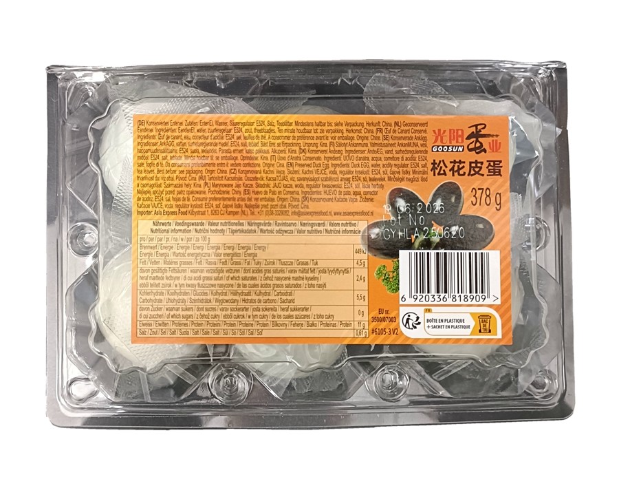 OEUFS DE CANNE CENTENAIRE 6 P.