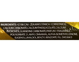 POUDRE DEPILATOIRE PARFUMEE GOLD