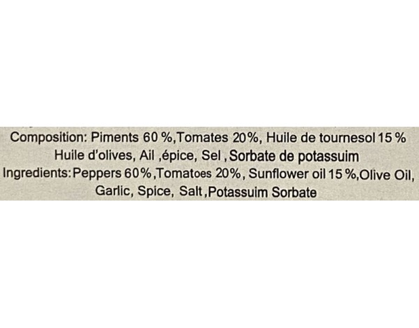 SALADE MECHOUIA PIQUANTE