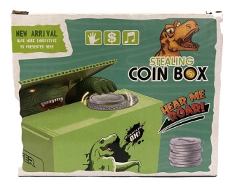 TIRELIRE DINOSAURE VOLEUR D’ARGENT