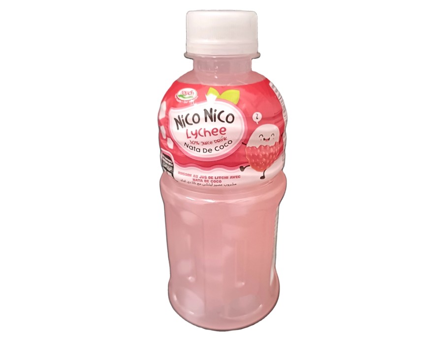 BOISSON AU LYCHEE ET NATA DE COCO (MOGU MOGU)