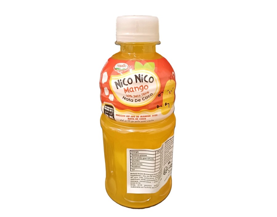 BOISSON AU MANGUE ET NATA DE COCO (MOGU MOGU)