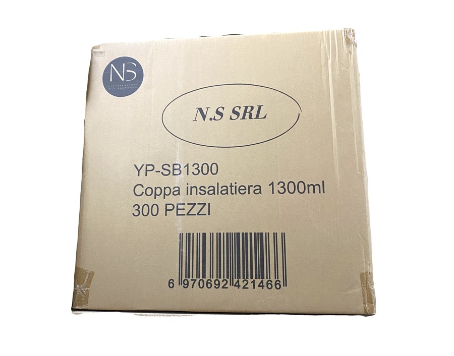 BOL EN PAPIER 180 X 65 MM 1300 ML 300 P.